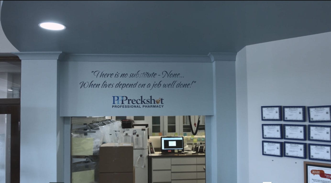 Preckshot Compounding Pharmacy interior